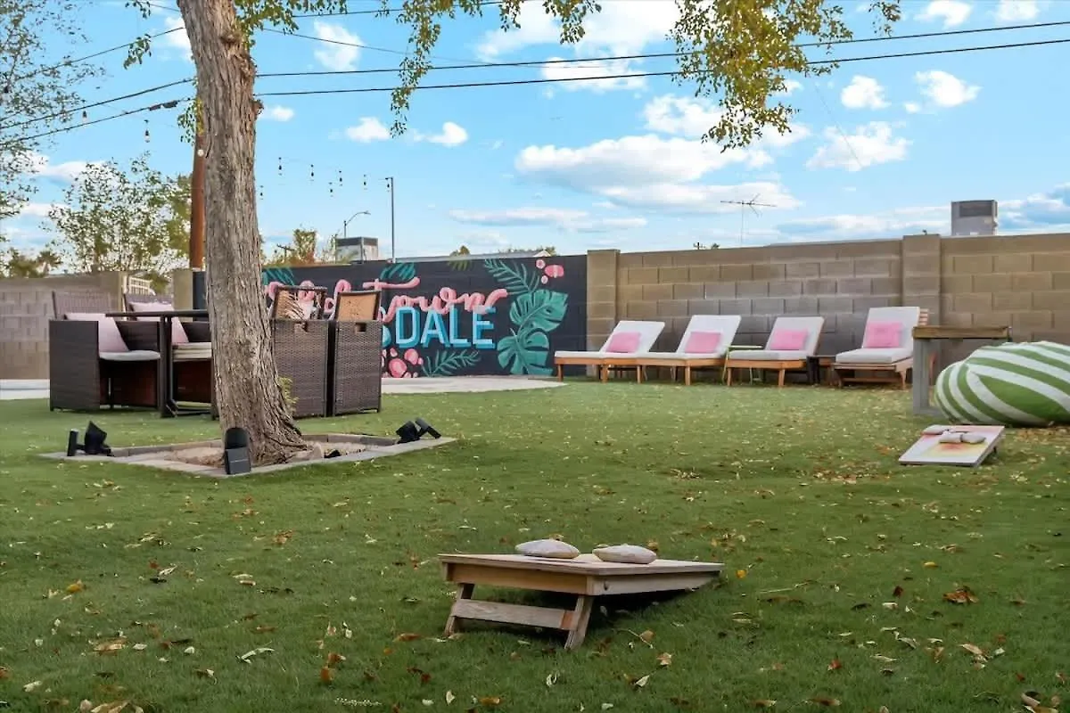 5 Min To Old Town Huge Backyard Villa Скоттсдейл США
