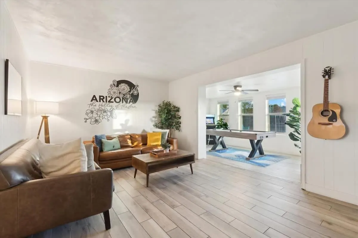 5 Min To Old Town Huge Backyard Villa Скоттсдейл США